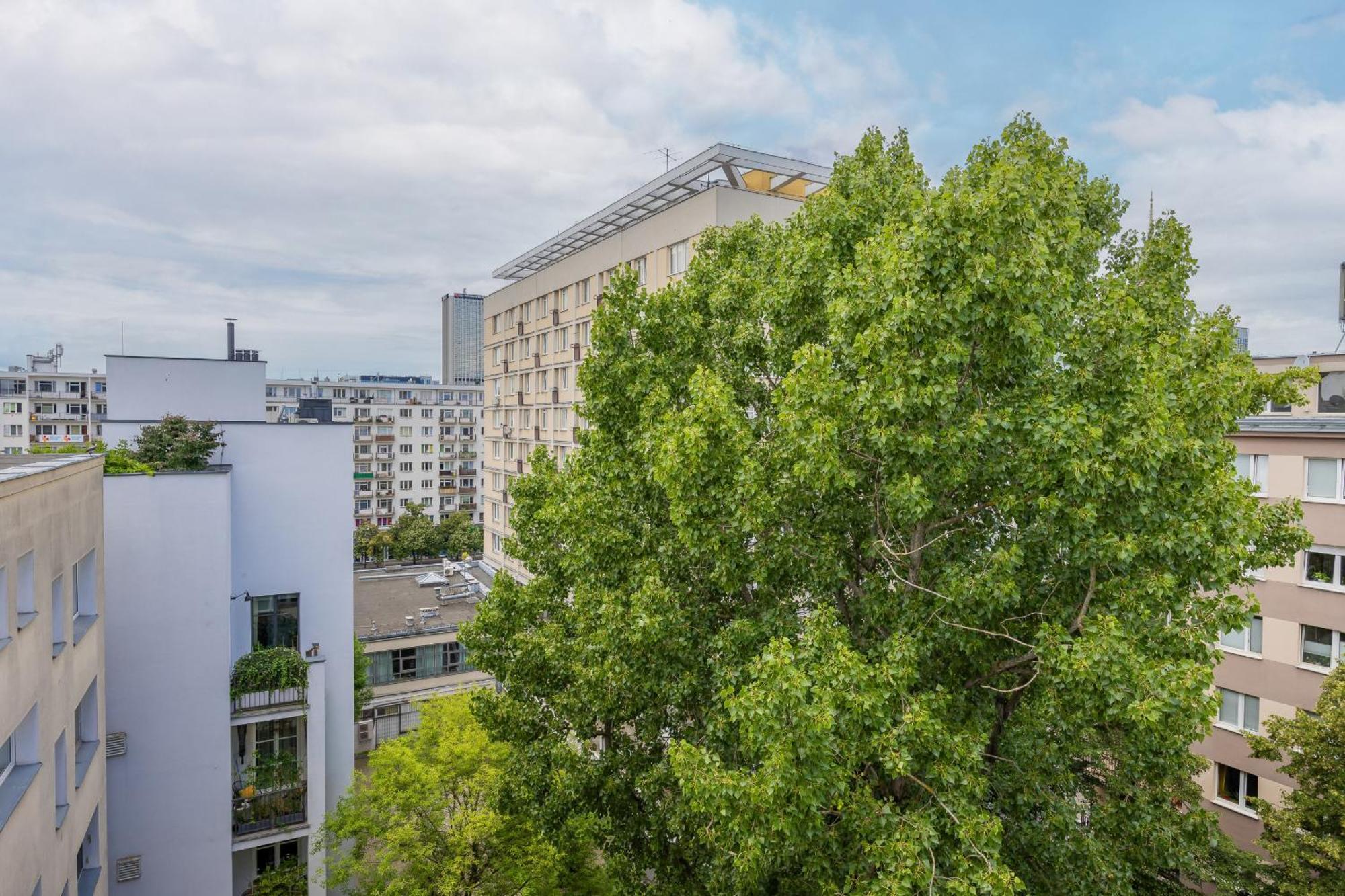 ורשה Hoza Apartament Studio W Centrum Warszawy מראה חיצוני תמונה