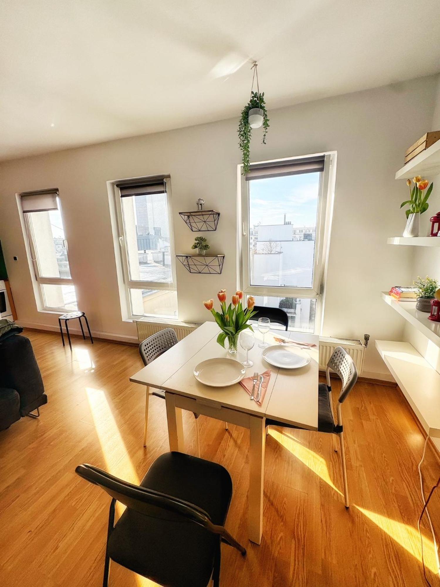 ורשה Hoza Apartament Studio W Centrum Warszawy מראה חיצוני תמונה